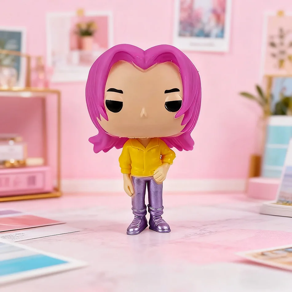 NEW Kpop Demon Hunters Figure Cartoon Kawaii Tiger Rumi Mira Zoey Action Figure PVC Desk Decoration Model Doll Toy Kids Gifts