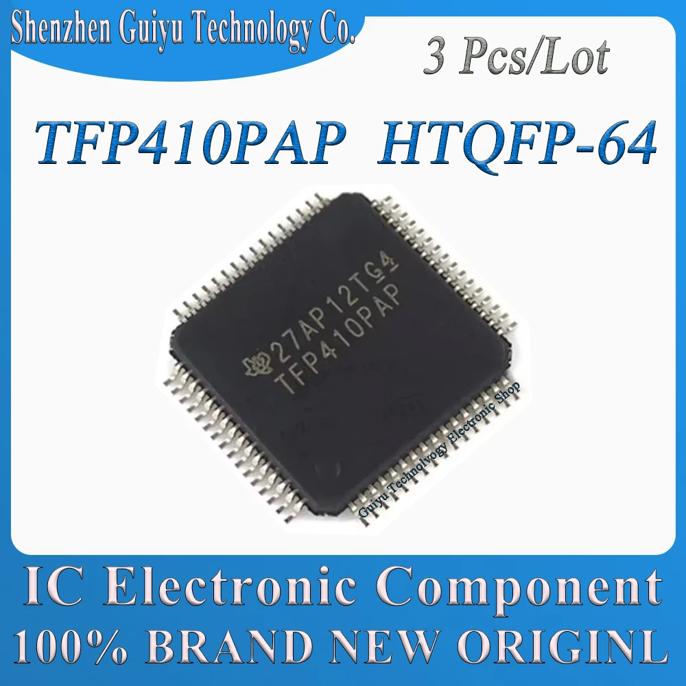 3 Pcs/Lot TFP410PAP TFP410PA TFP410P TFP410 HTQFP-64 IC Chip