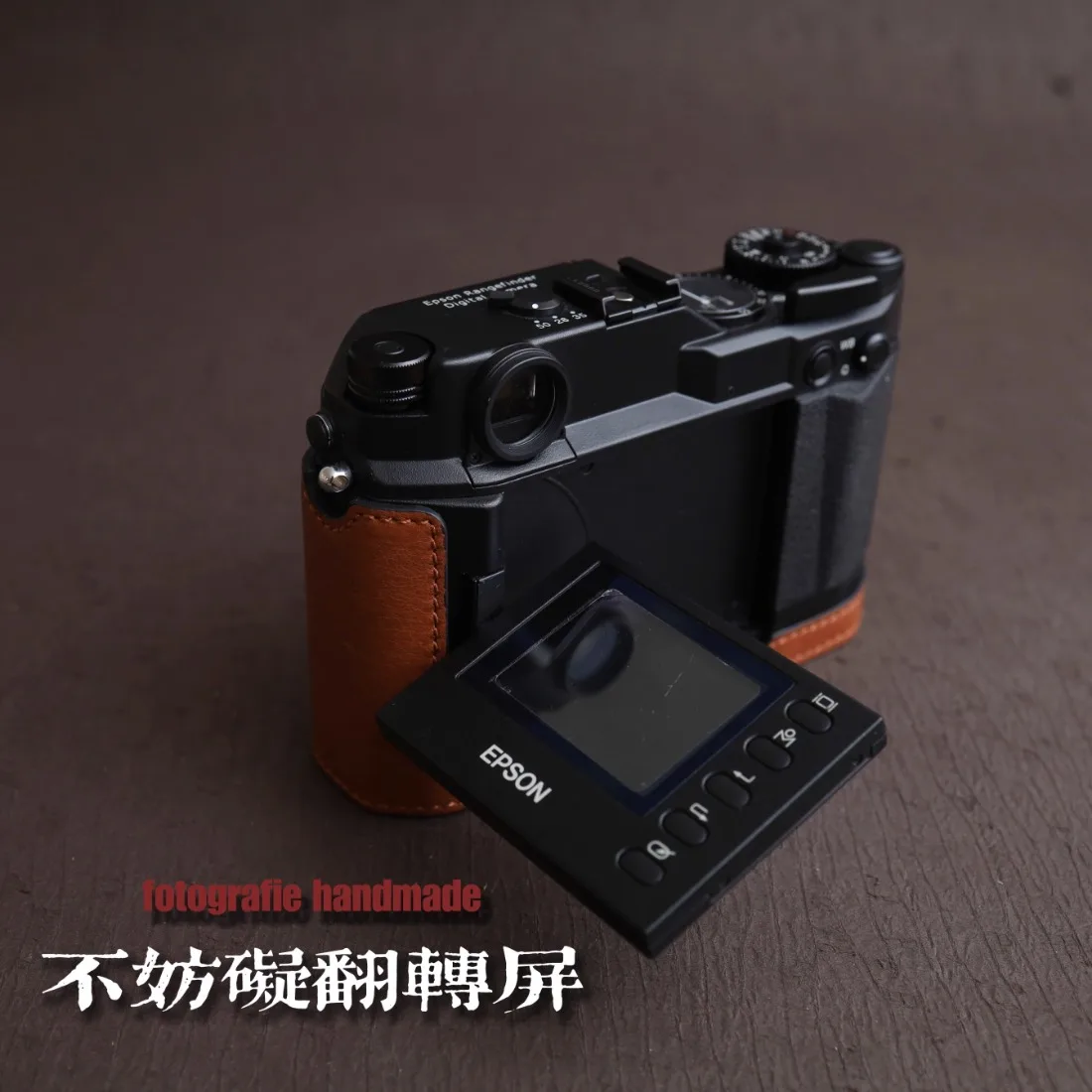 Epson rd1 rd1s rd1xカメラ用保護スリーブ,ハンドルワーク,写真,本革