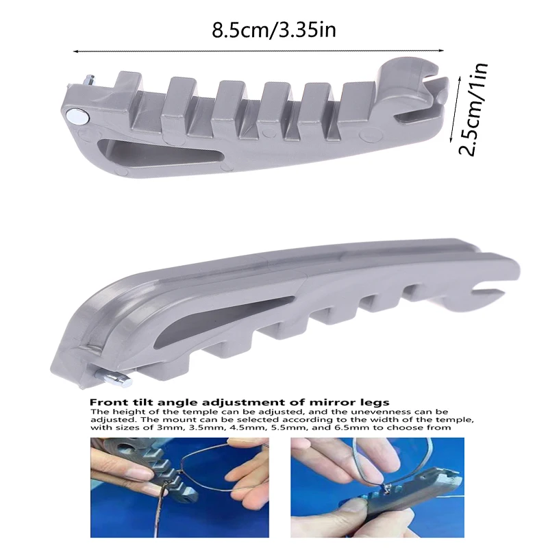 Plastic 3D Print Multi-function Eyeglasses Plier Eyewear Frame Bending Plier Adjust Glasses Leg Temple Bridge Nose PadRepairTool