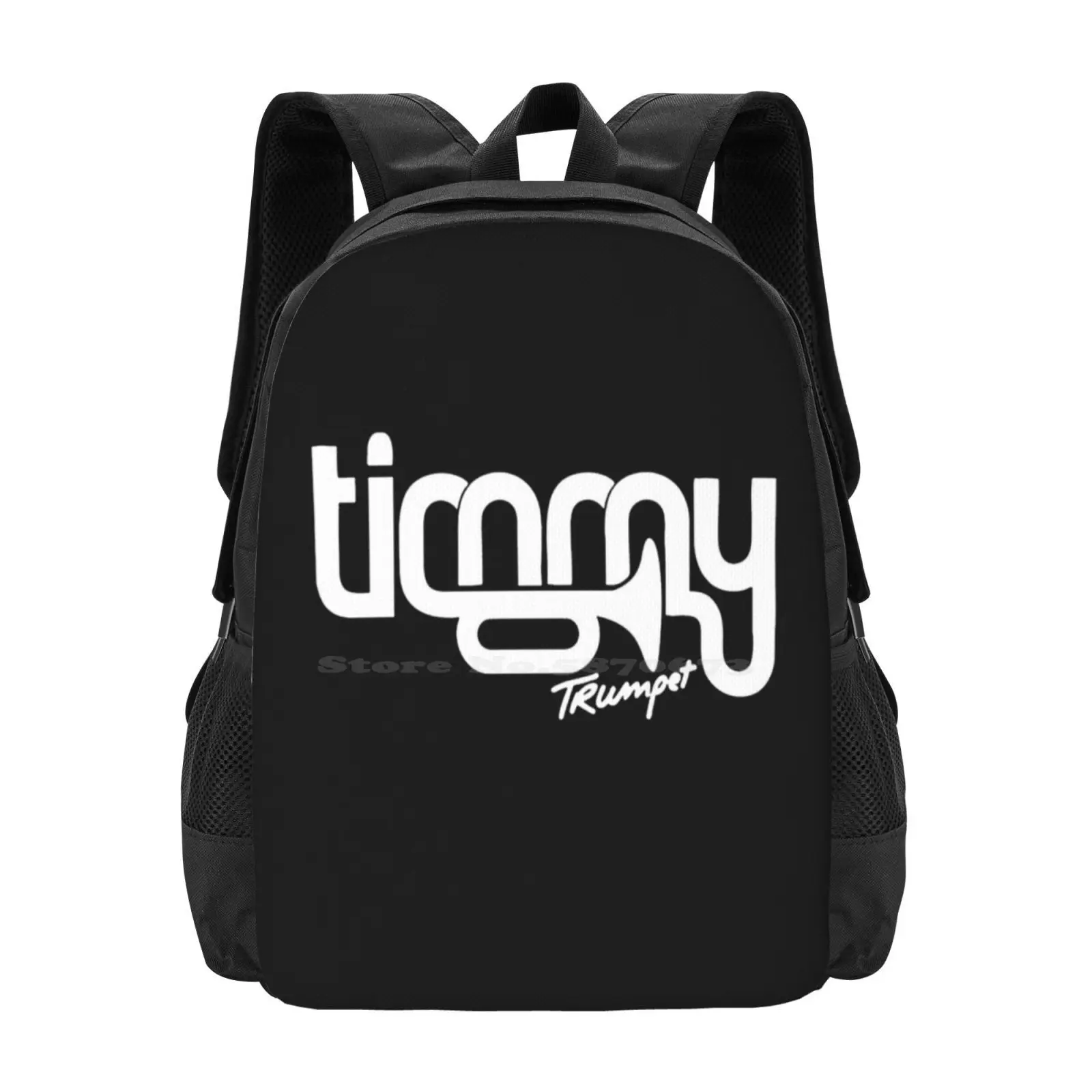 Timmy trompeta Dj Music mochila para estudiantes universitarios adolescentes, bolsas de diseño, Trompeta Timmy Edm Skull Afrojack Dj Music Defqon 1