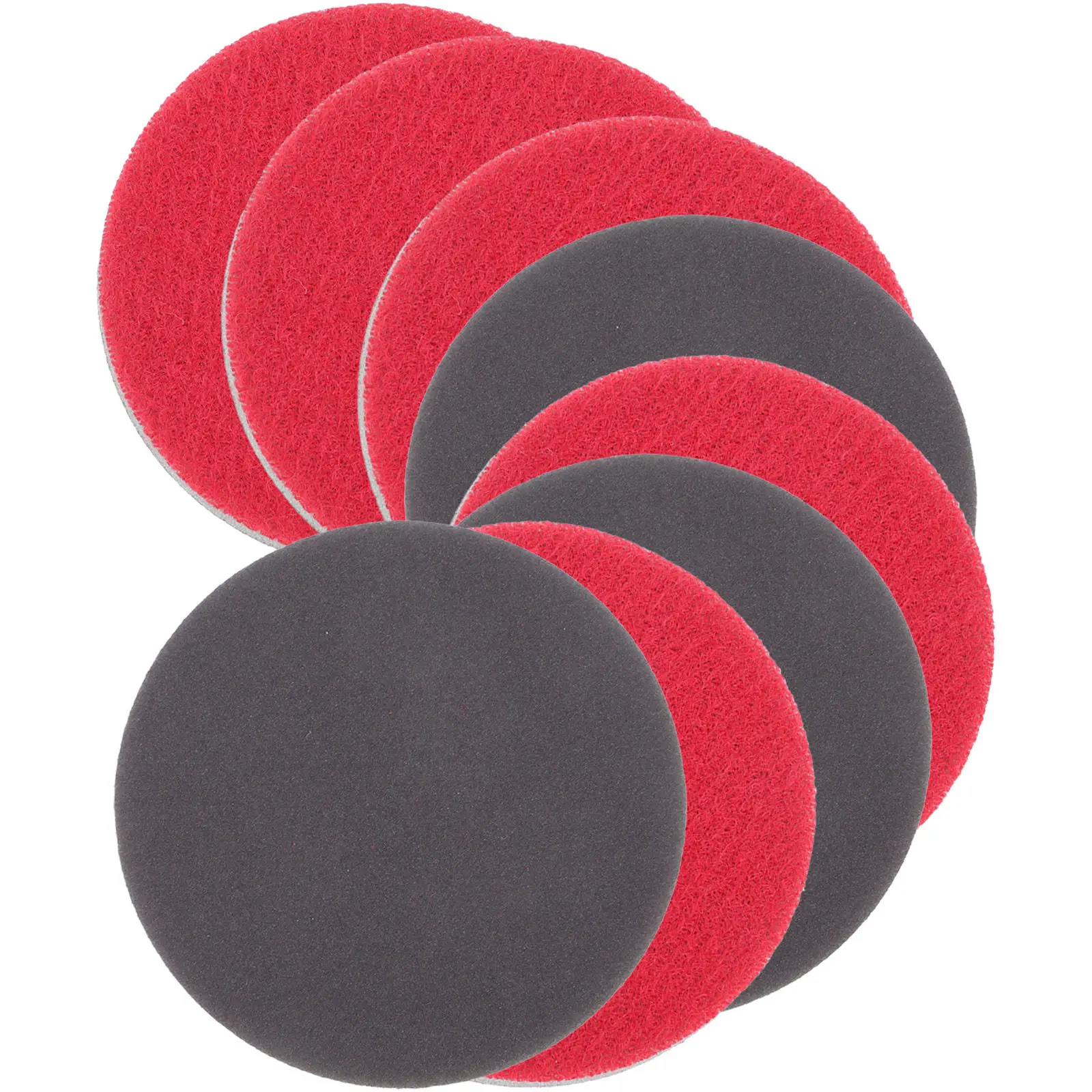 

8Pcs Reusable Bowling Ball Cleaning Polishing Pads Superior Sanding Effect Smooth Hand Feel Enhanced Performance Compact