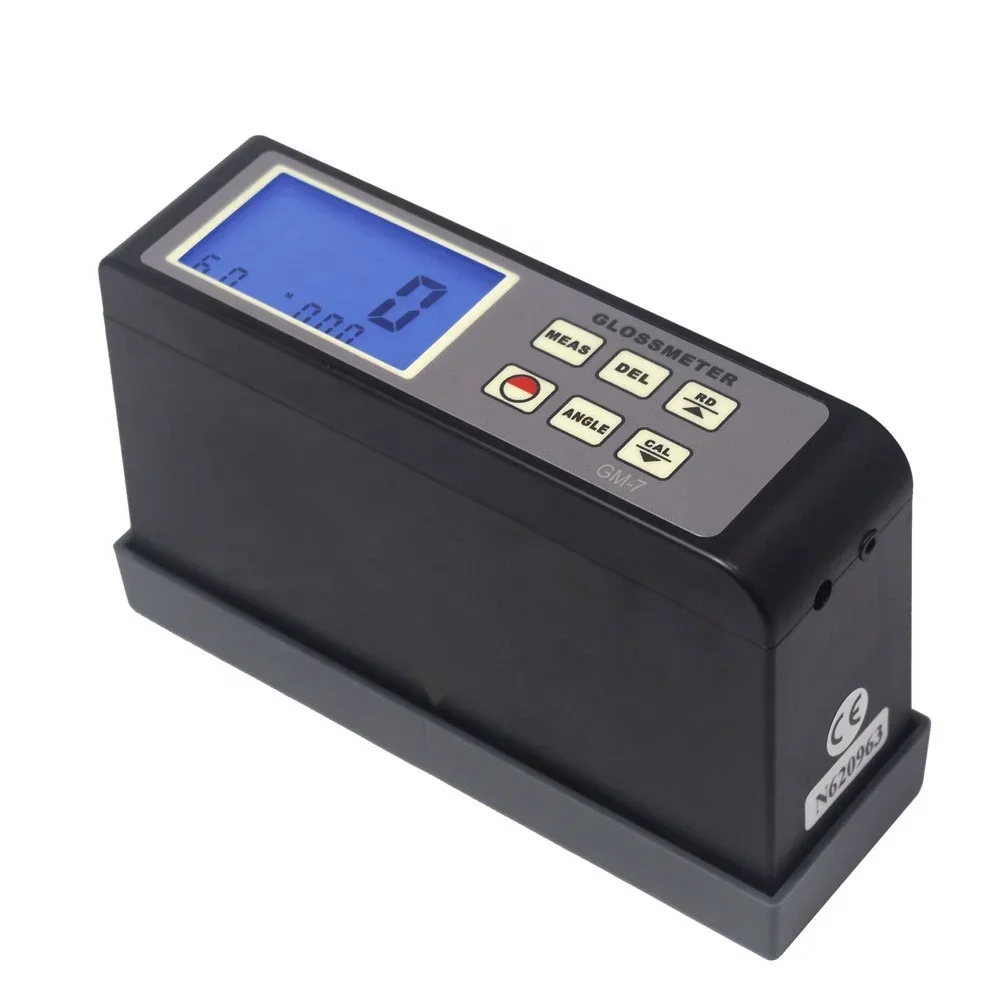 2025 GM-7 Integral Type Digital GlossMeter 75 degree Degree Measuring Angle Gloss Meter Tester