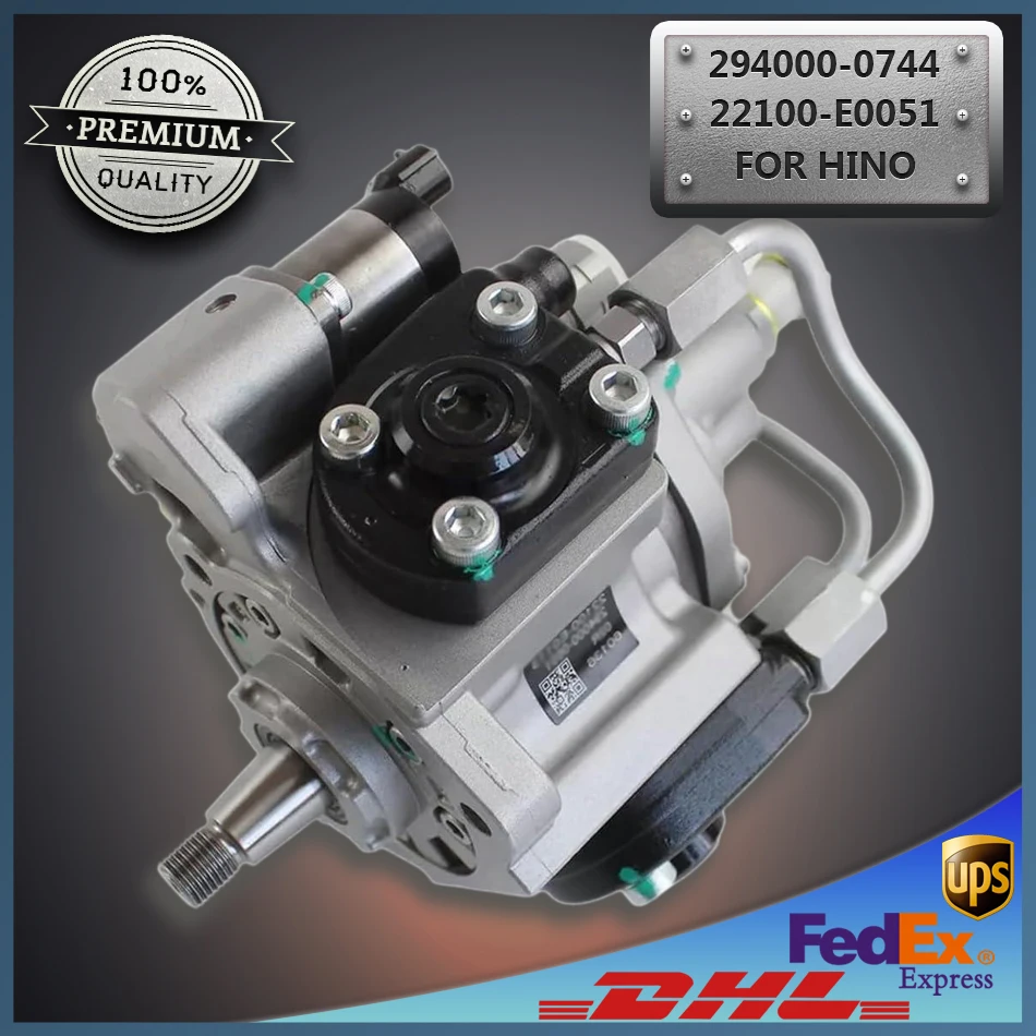 

High Quality HP3 Diesel Fuel Common Rail Pump 294000-0744 2940000744 22100-E0051 suitable for HINO