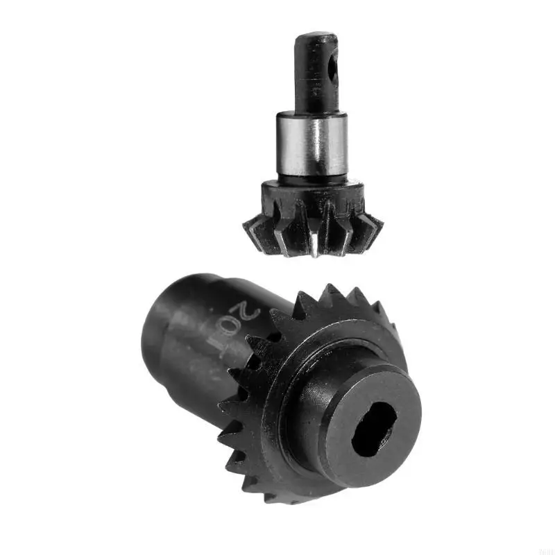 76hf รีโมตคอนโทรลรถบรรทุกรถบรรทุกรุ่นอัพเกรดชุดเกียร์เหล็กแข็งชุดเกียร์เหล็ก 20t 24T สำหรับรีโมทคอนโทรล