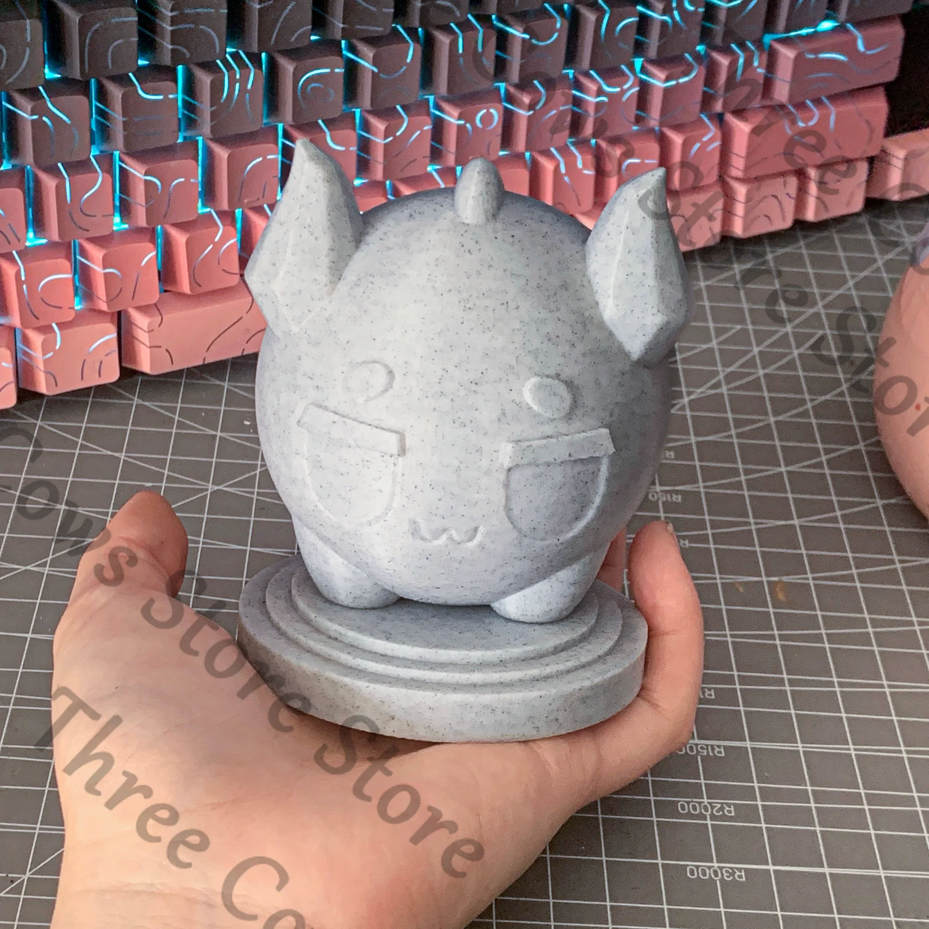 

Anime Arknights: Endfield Bubble Cosplay Cartoon Figurine Figures Stone Pier Model Garage Kits Accessories Weaponry Fans Gift