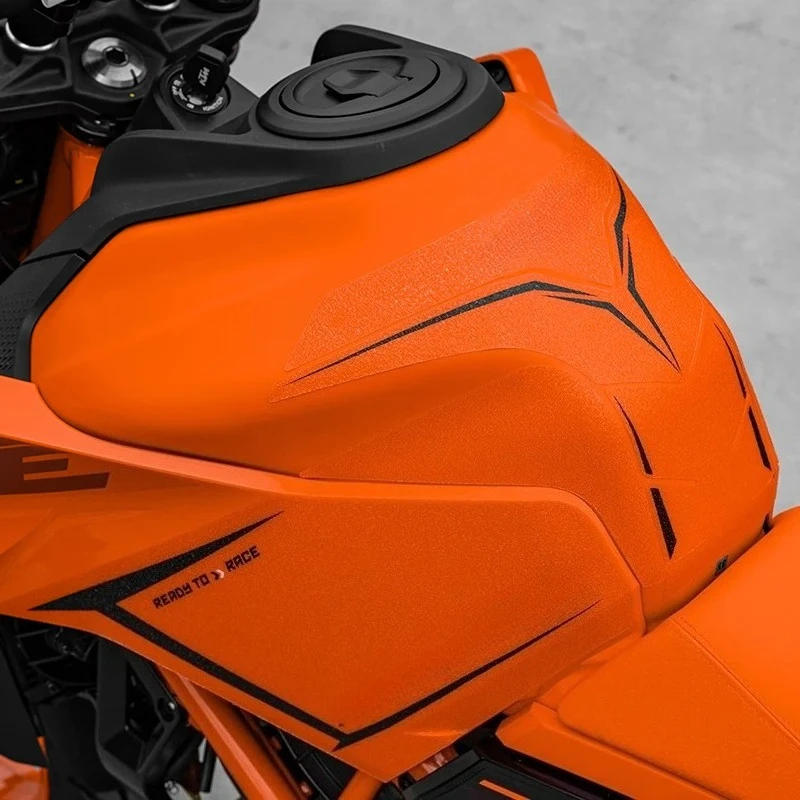 Used For KTM DUKE 390 2024 Bike Fuel Tank Protection Stickers Kits Of Motorcycle Gas Tank Abrasion Resistant Decoration Decals