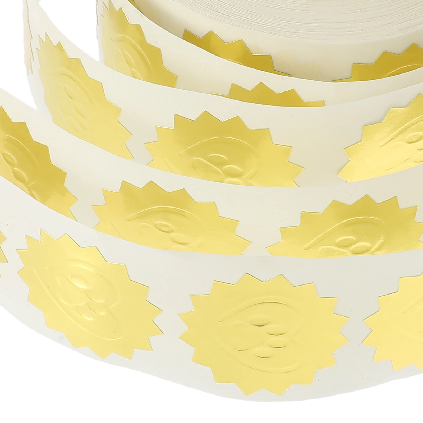 

1 Roll Wedding Invitation Sealing Decorative Label For Gift Packaging Envelope Sealing Waterproof Label Round Envelope Seal For