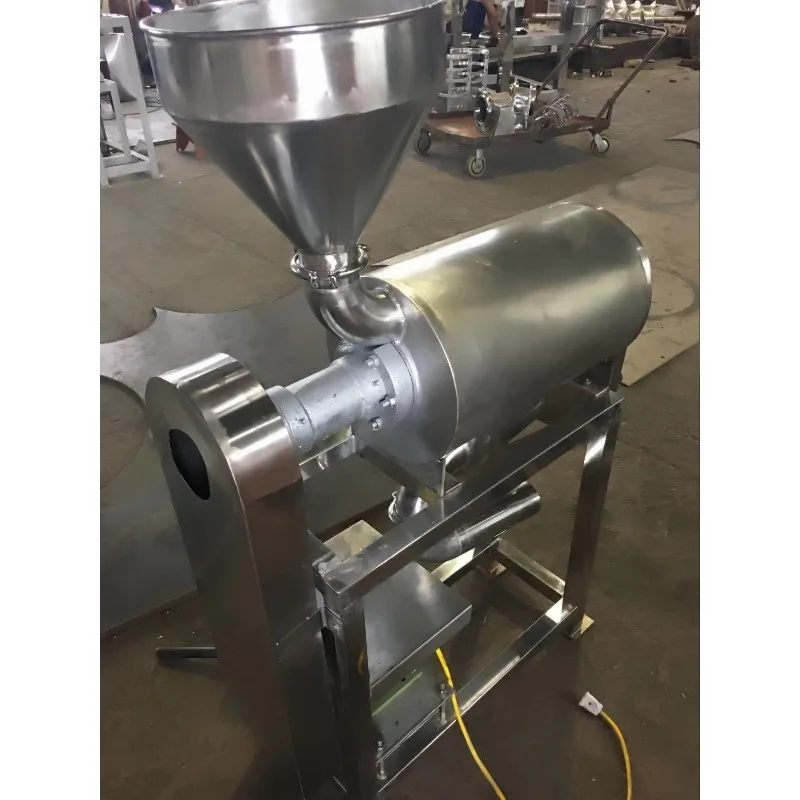 Fruit Pulp Beater Machine Industrial Fruit Pulping Machine For Mango Tomato Berry Pulp Processing Custom Supported