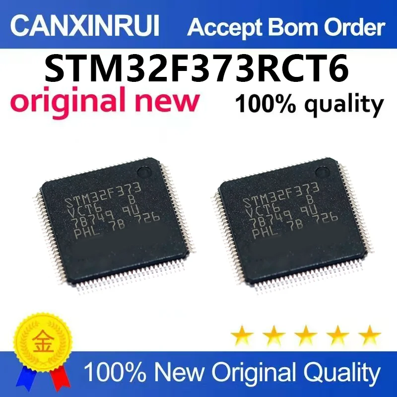 （5pcs-100pcs）STM32F373RCT6 LQFP-64 microcontroller MCU integrated circuit IC