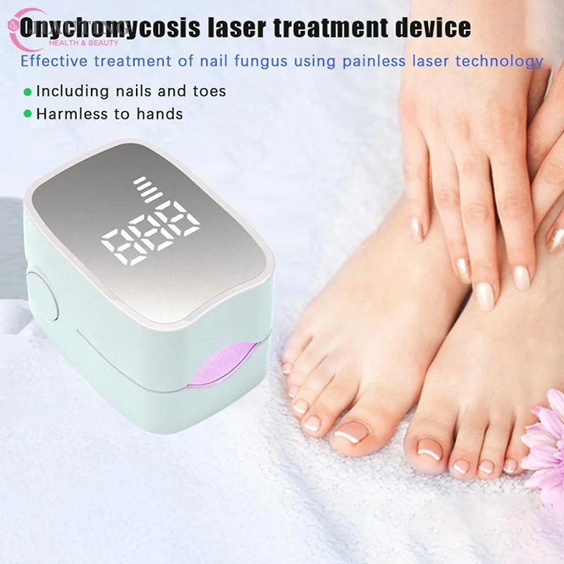 Nail Fungus Cleaning Light Device For Onychomycosis USB Charge Nail Fungus Laser 905nm Infrared Light 470nm Blue Light NailSalon