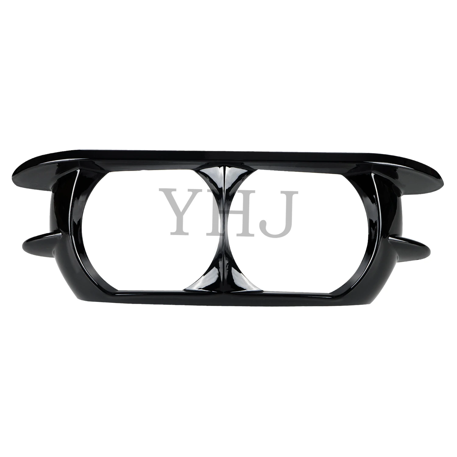 

Motorcycle Dual Headlight Fairing Trim Cover Bezel For Harley Touring Road Glide Special FLTRXS Ultra 2015-2022 Black/Chrome