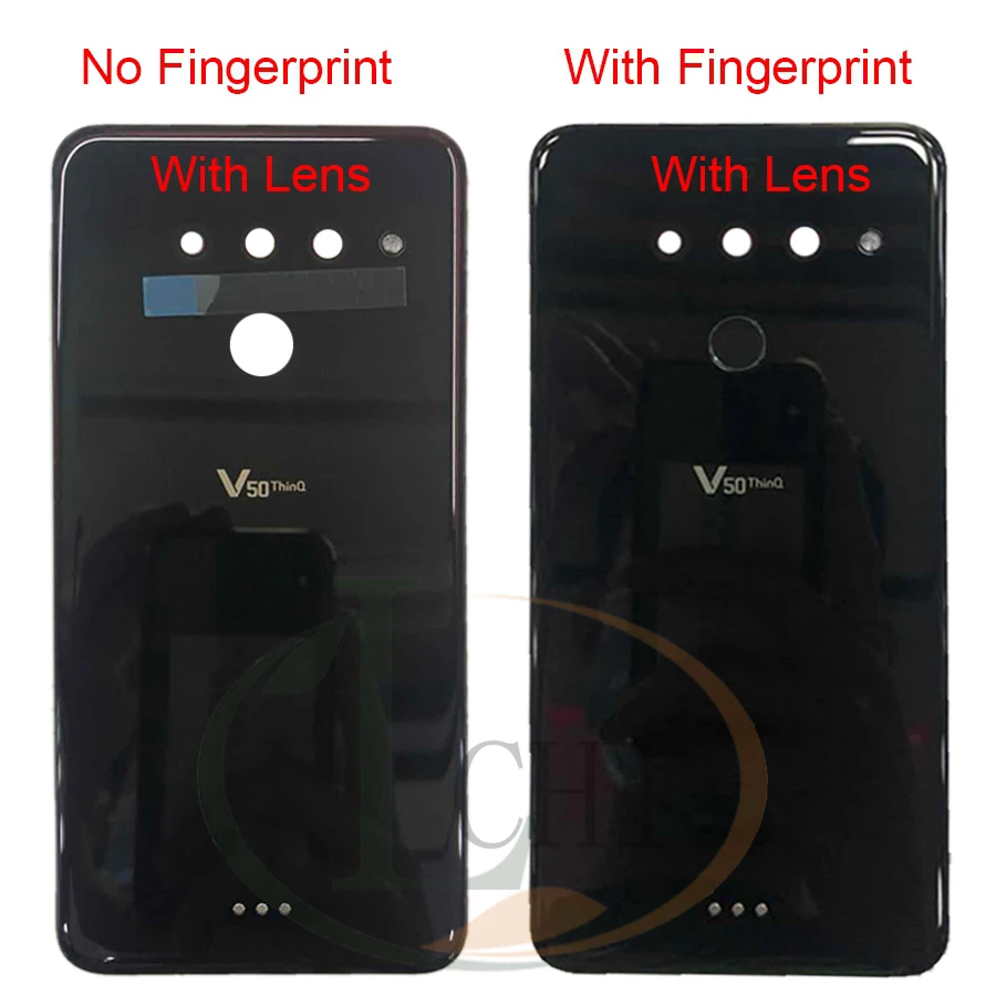 Glass Housing Case For LG V50 ThinQ 5G Back Battery Cover Rear Door Panel Repair Replacement Part LM-V500 LM-V450PM V50 Housing