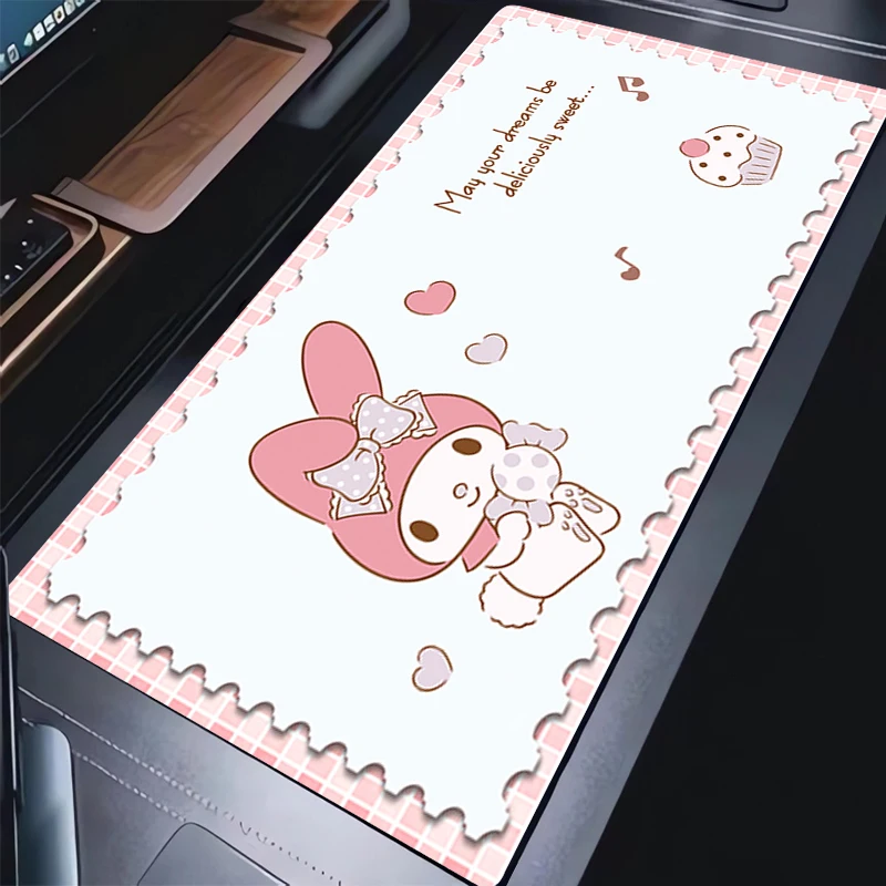 

Mouse pad Large game player keyboard pad non-slip office study desk mat floor mat coaster HD PC carpet My Melody Mousepad lovely