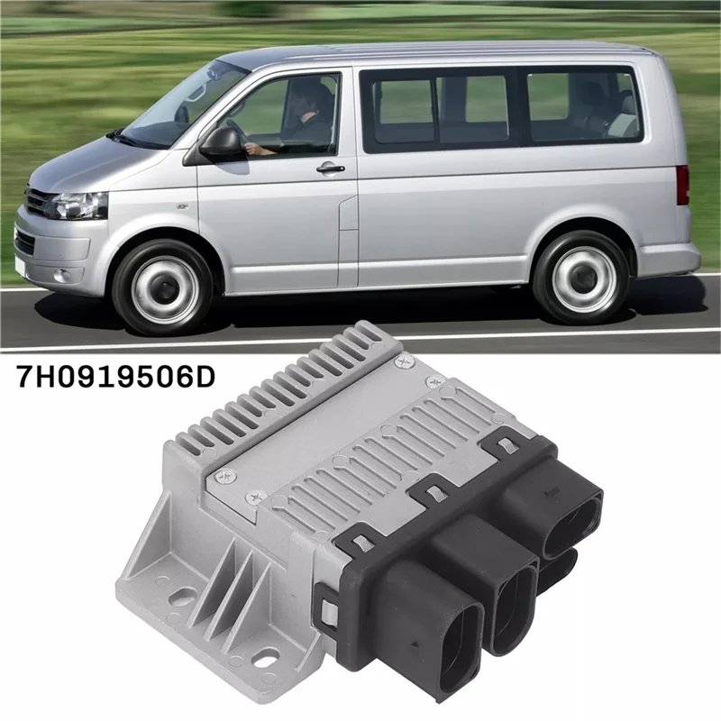 

Car Radiator Fan Control Unit Relay 7H0919506D For VW Transporter T5 2003-2010
