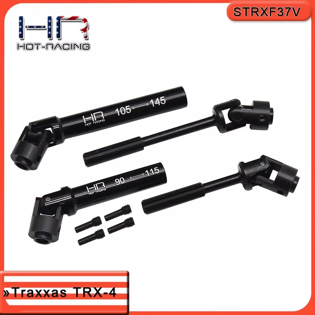 

HR upgraded Traxxas TRX-4 reinforced steel keyed large angle middle drive shaft