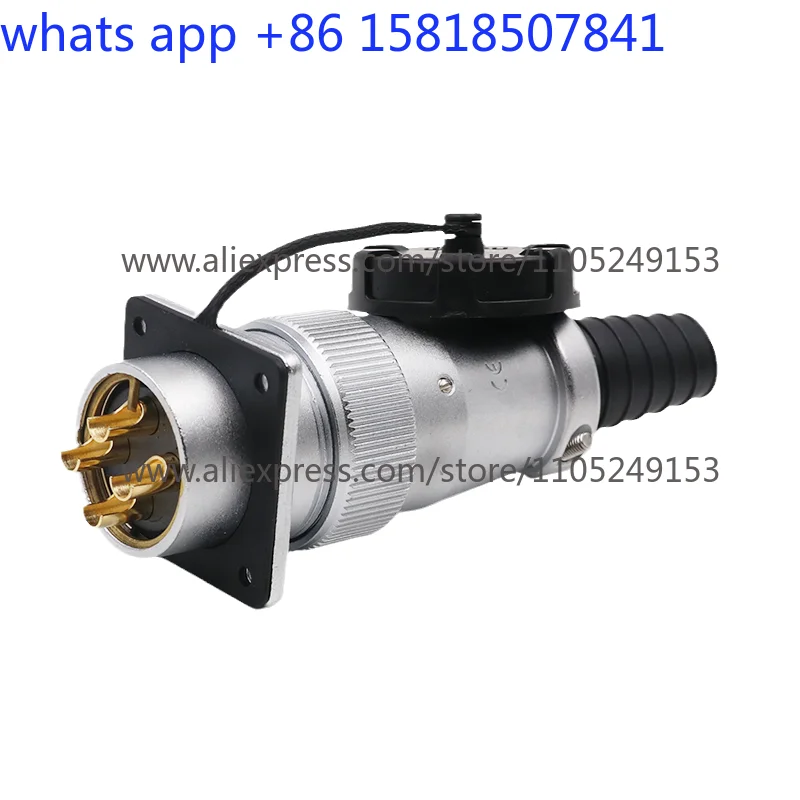 Weipu aviation plug, packaging machinery WS32 4 、6 、8 、10 、11 cores 13 cores 19 cores male + female seat