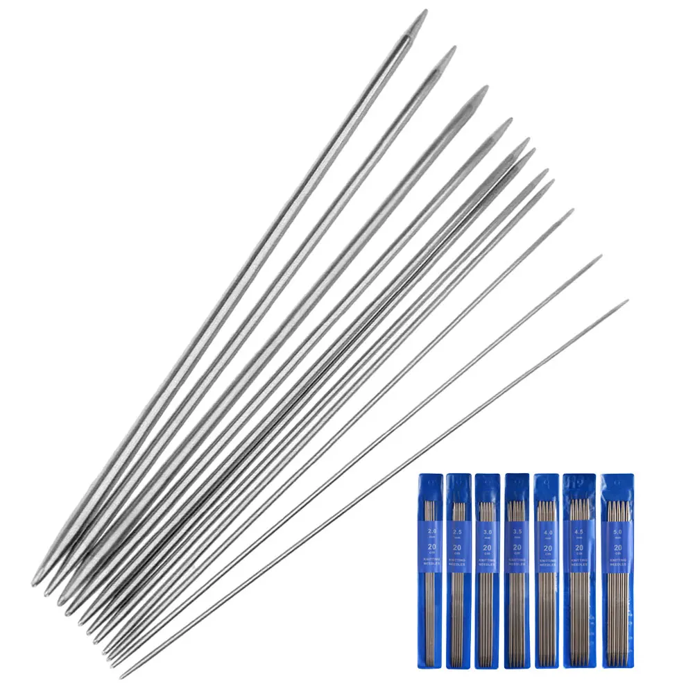 

Adults Weaving Tool Set Knitting Accessories Double Pointed Straight Needle Yarn Needles
