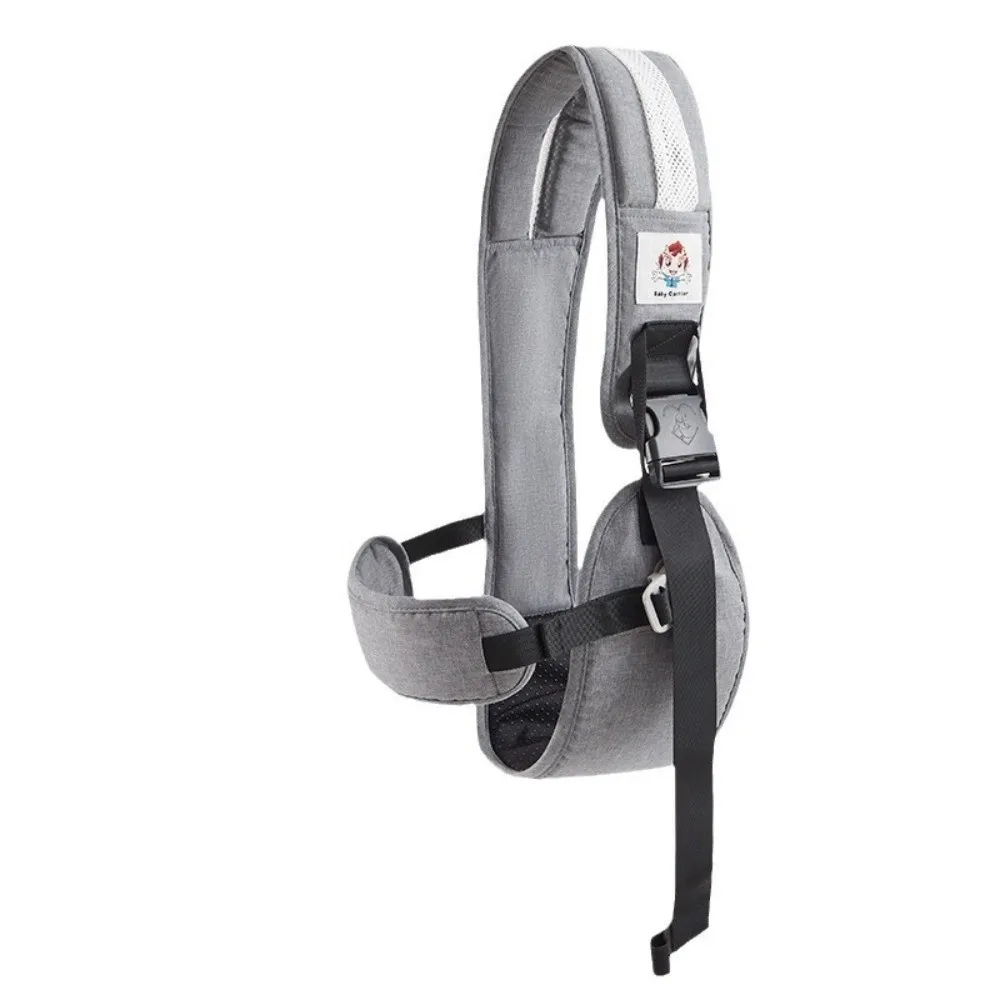 新生児用抱っこ紐 ウエストサポート付き コットン製 ベビーバックパック 横抱きタイプ