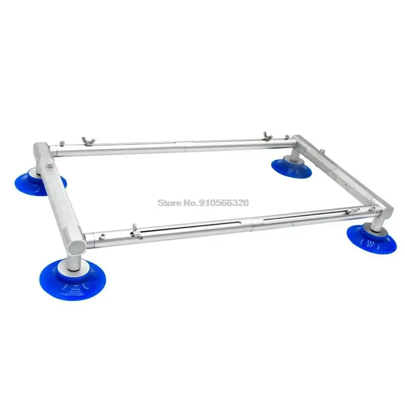 LCD Màn Hình Hút 4 Đầu Hút Thiết Bị 32-55 Inch LED Màn Hình Hiển Thị Màn Hình Kính Cường Lực Hút Chân Không Hút Chân Không thanh Nâng Màn Hình Tivi Hút