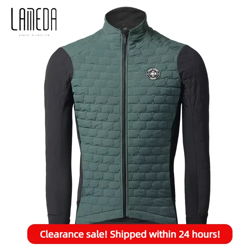 Lameda Bike Cycling Jacket Autumn Winter Biker Jacket Men And Women Windproof Warm Cycling Jacket Men's Cotton Jacket