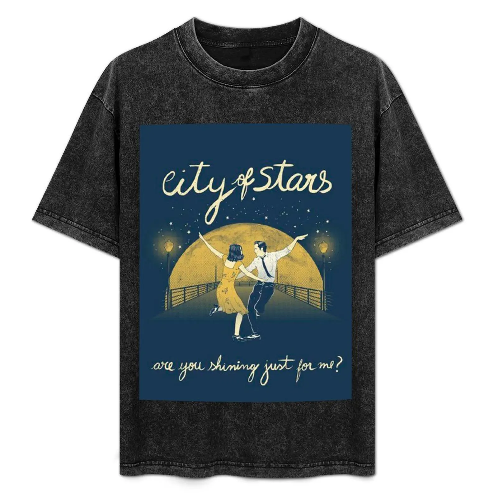 The City Of The Stars: The Land T-Shirt All Match Basic Short Sleeve Top