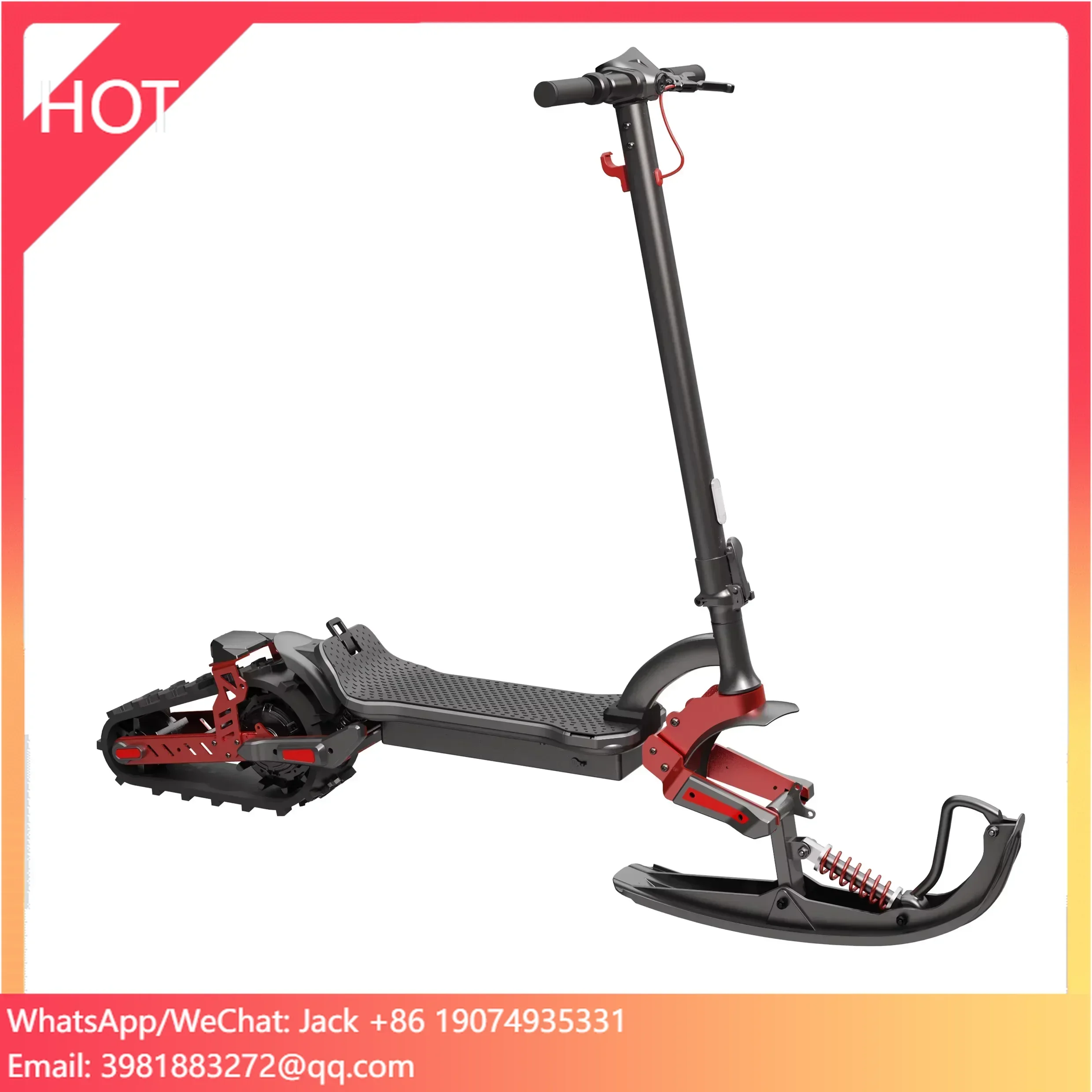 

Wholesale Price Unisex 3-in-1 E-scooter 48V 20Ah 2000W Electric Snowmobile All Terrain Electric Scooter For Outdoor