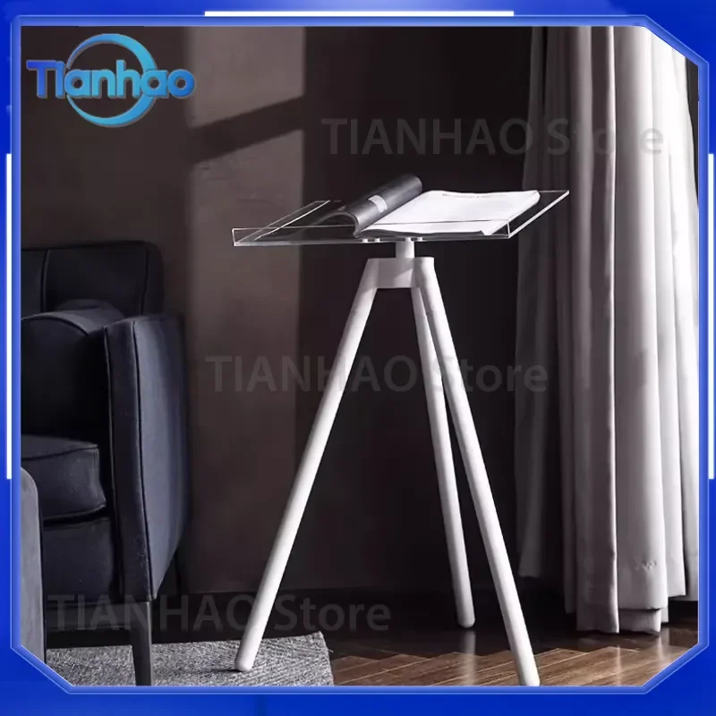 Modern Floor Reading Stand for Living Room Sofa Side Display Rack Book Holder for Magazine Catalog Exhibition Sample Room