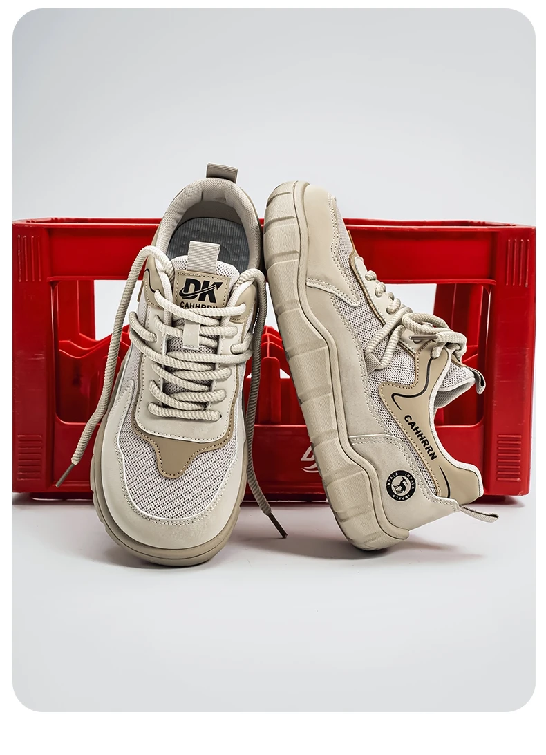 Herrenschuhe mit breiter Zehenbox, leichte Outdoor-Laufschuhe, rutschfeste, weiche, modische Herrenschuhe – Detail 2