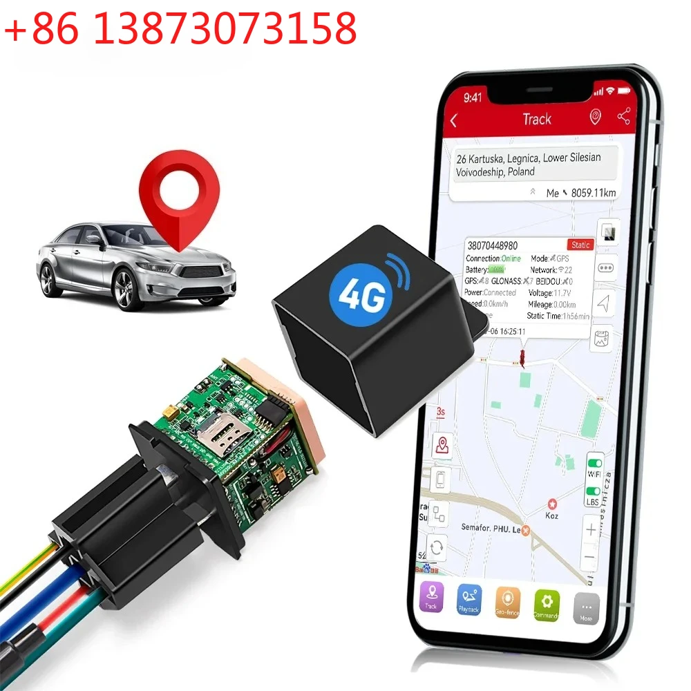 MiCODUS MV930G Mini Hidden ACC Detection Engine Cut Off Motorcycle Gps Tracking Device Spy Rastreador Relay Gps Car Tracker 4G