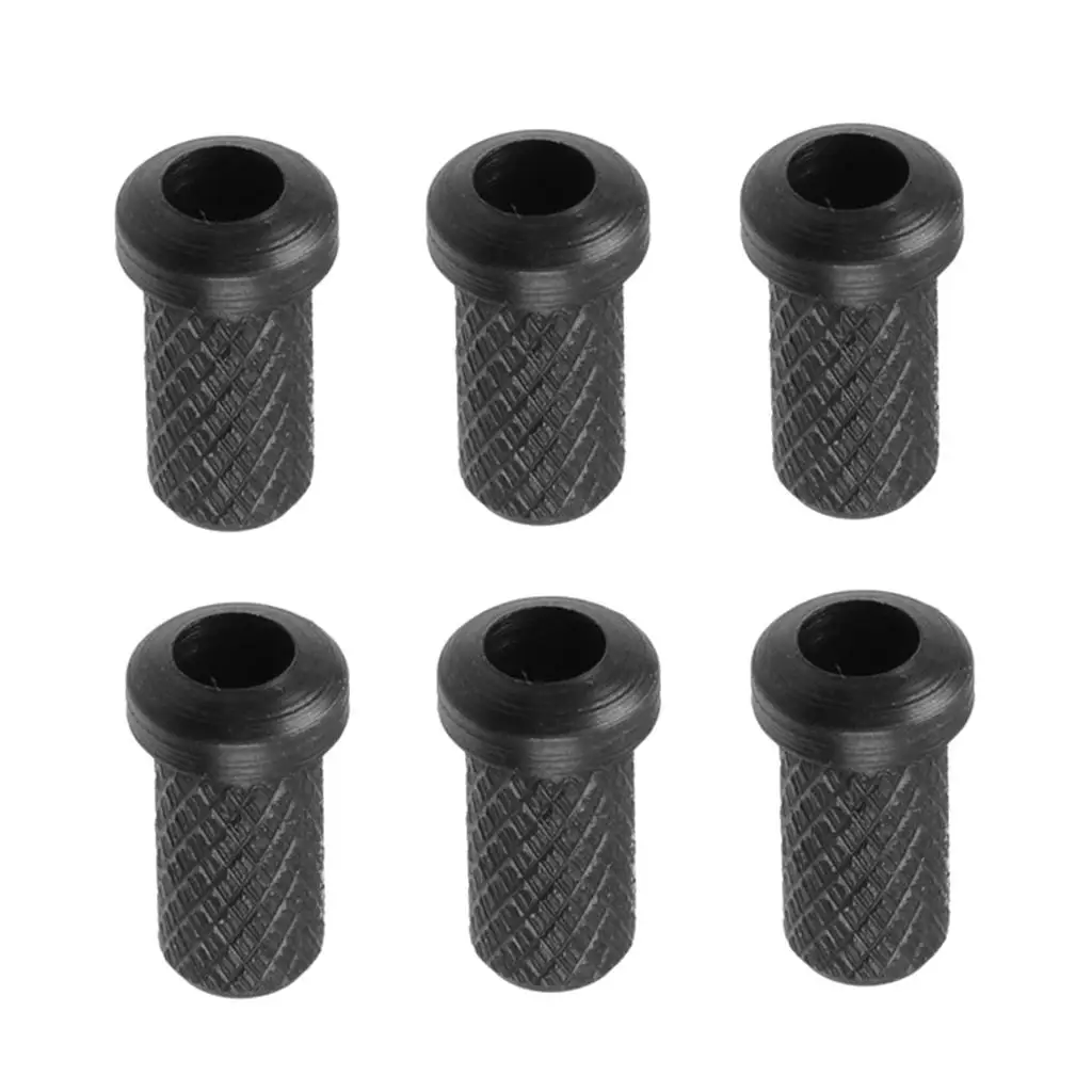 Guitar String Mounting Ferrules Iron Bushings Electric Guitar Accessory for Guitars Body Upgrade and Support