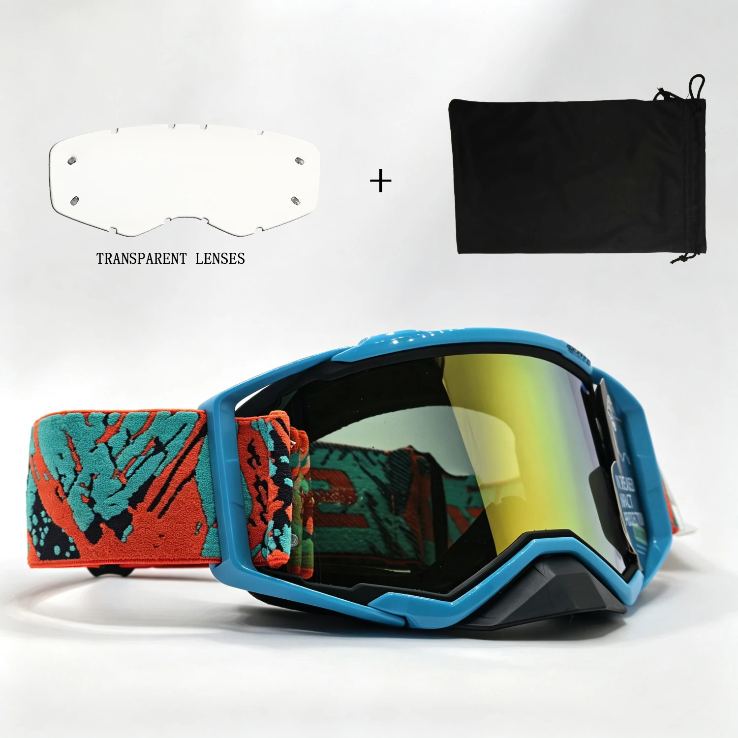 Premium Motocross Ski Cycling - Off Road Motocross Helmet Goggles Set review and price