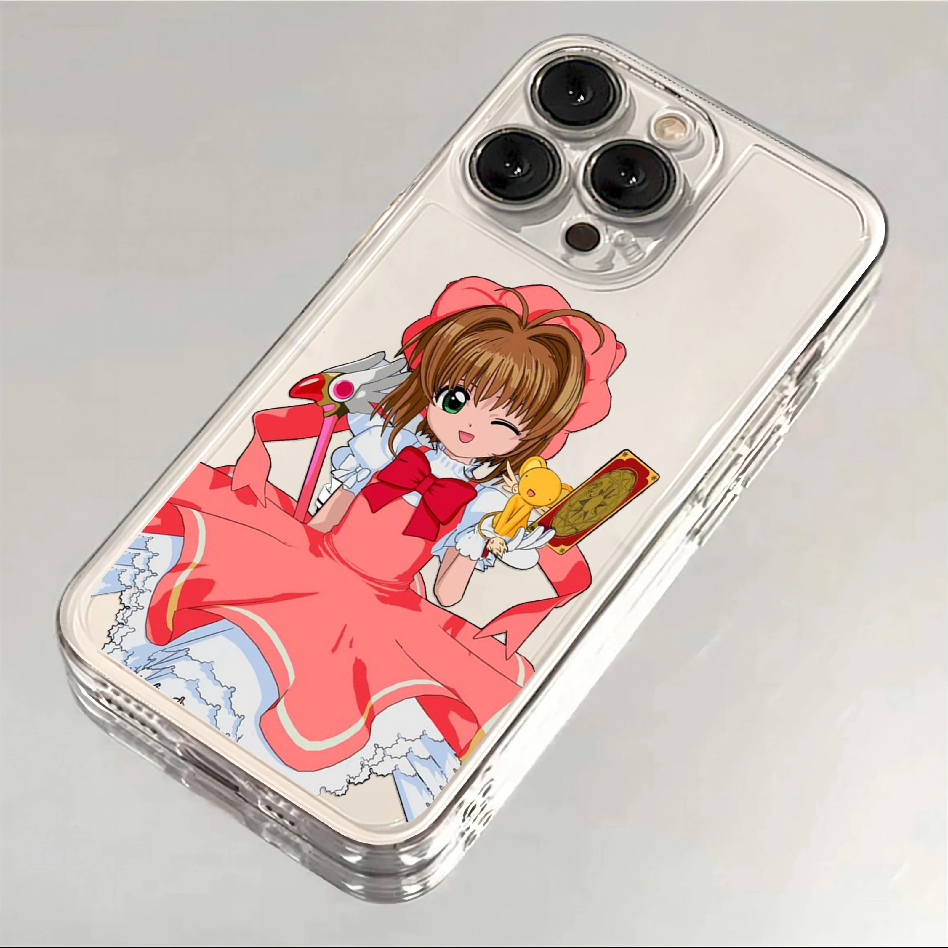 Cardcaptor Sakuras Anime Phone Case For Samsung S24 S23 S22 S21 S20 S10 FE Note20 Note10 Plus Ultra Lite 5G Clear Soft TPU Cover