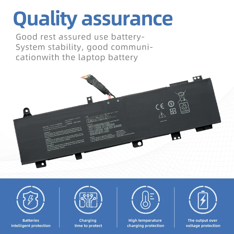 SUOZHAN C41N1906 C41N1906-1 Laptop Battery For ASUS GX550LWS GX550LXS FA506QR FA506QM FA706IH FA706QR FX506HC FX506HM FX706H