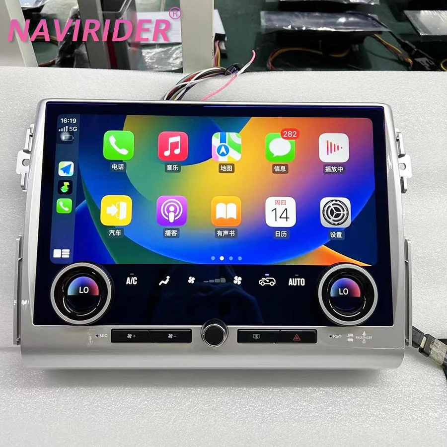 Android 14 GPS Navigation Stereo Car Radio For Toyota FJ Cruiser J15 2007-2020 RDS BT Multimídia Player QLED Auto Carplay 4G HU