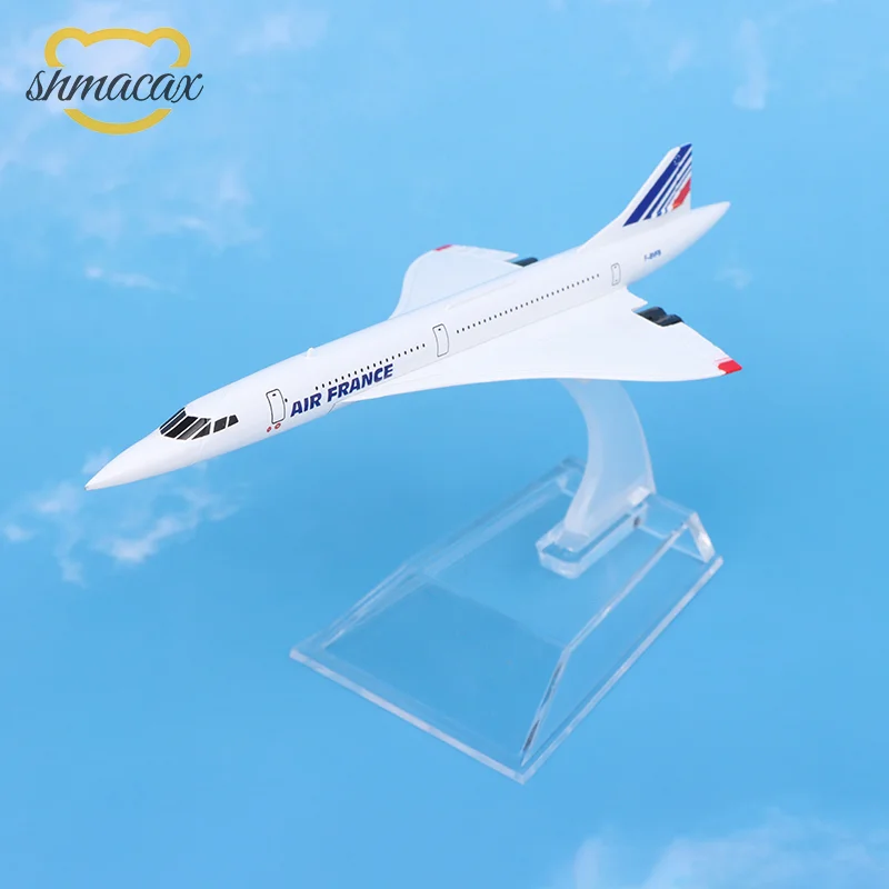 1:400 Concorde Air France Airplane Model Airliner Alloy Diecast Air Plane Model Toys Collection Home Decor Miniatures