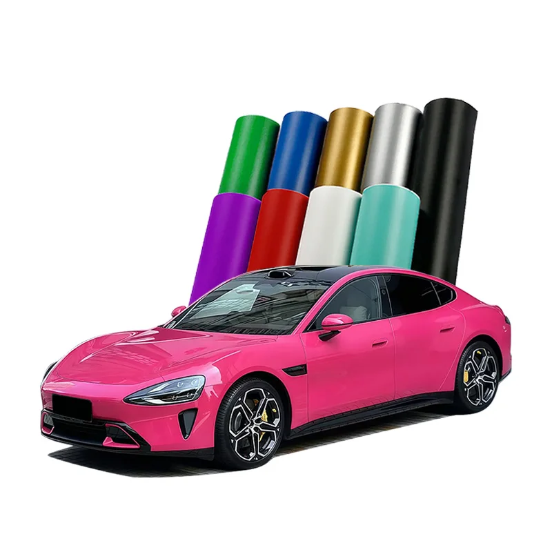 

Color Change Film Colorful PPF Colored Films Cover Sticker Vinyl Wrap TPU Beetroot Purple for Cars
