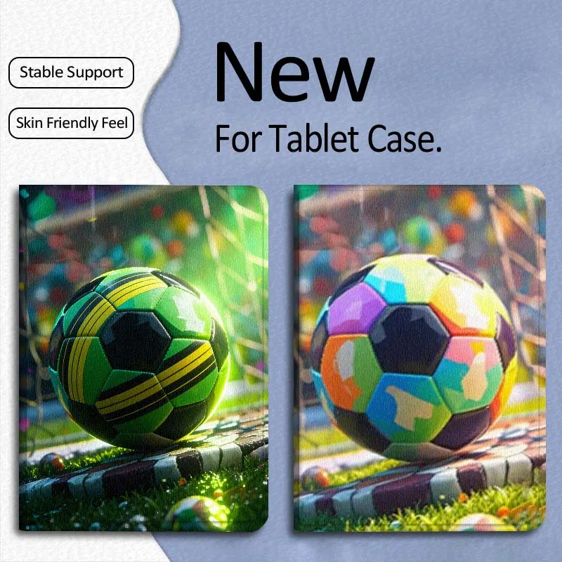 

Football Art Popular Gift For Xiaomi Mi Pad Mini 4 5 6 7 SE Pro Plus Redmi Pad 2 SE 2025 8.8 11 Foldable Tablet Case