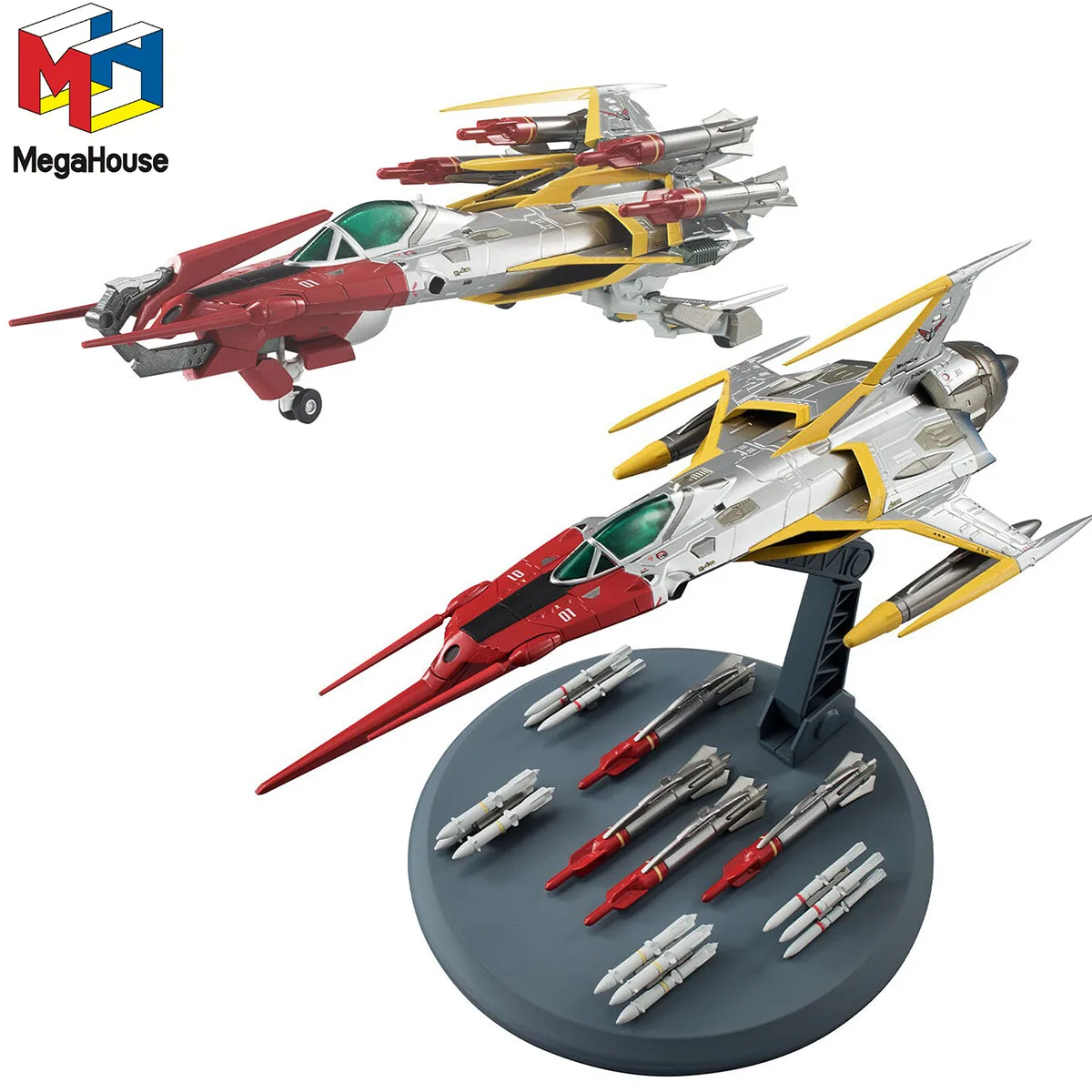 

100% Original in Stock MegaHouse VAHi-SPEC Space Battleship Yamato 2202 Love Warriors Zero 52 Space Ship Fighter Space Zero A1