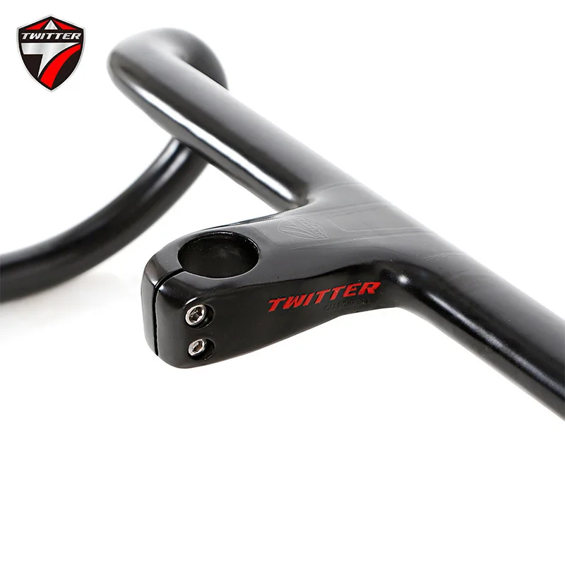 Twitter carbon fiber road bike handlebars all-hidden inner alignment bike handlebars