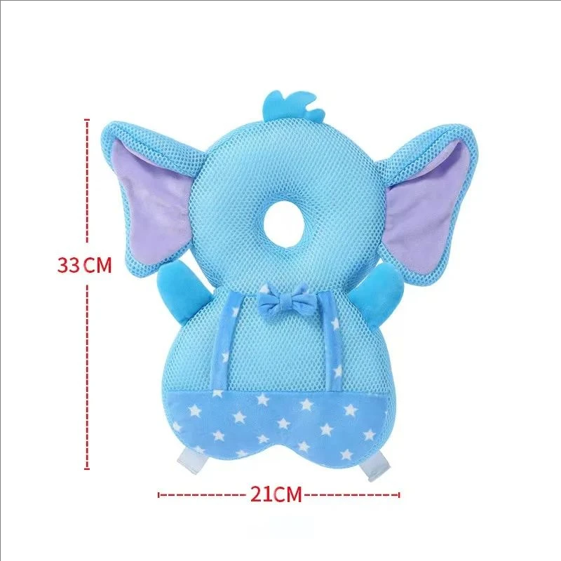 Head Protection Pad Baby Head Pillow Backpack Baby Walk Anti-fall Head Pillow Baby Toddler  Breathable Anti-collision Artifact