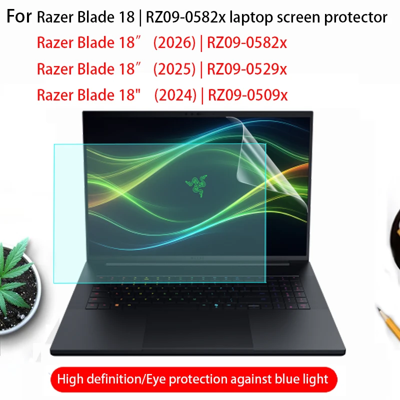 For Razer Blade 18 2026 2025 HD Screen Protector RZ09-0582/RZ09-0529 Laptop Anti-Reflective Film RZ09-0509 Privacy Protective