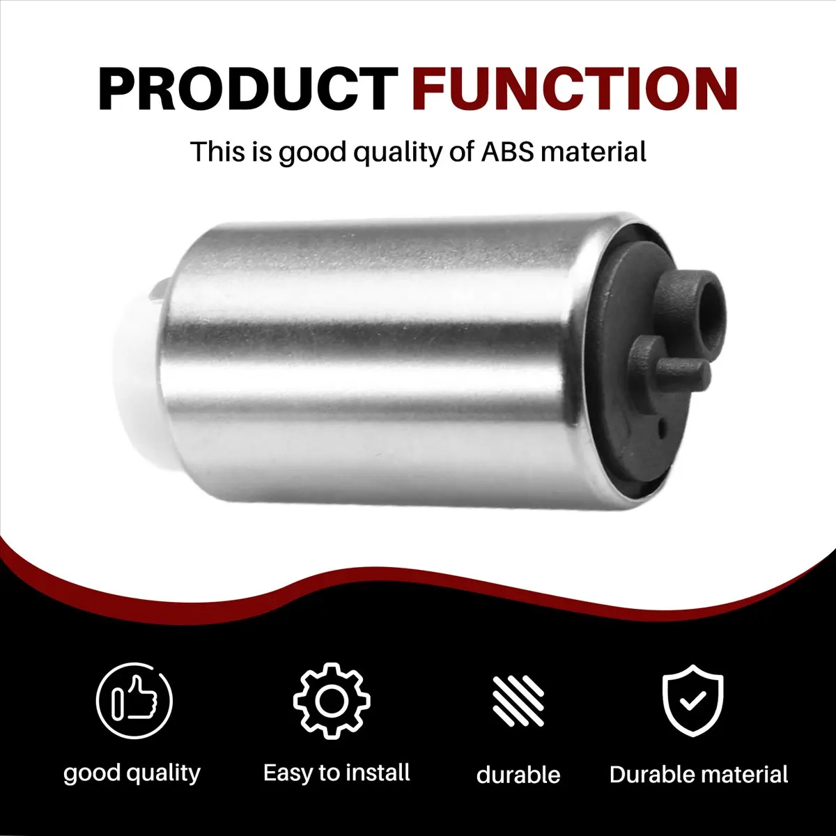 #88R (ABS+Metal)Pressure Regulator Fuel Pump Strainer Fuel Filter for Kawasaki,Motorbikes Accessories