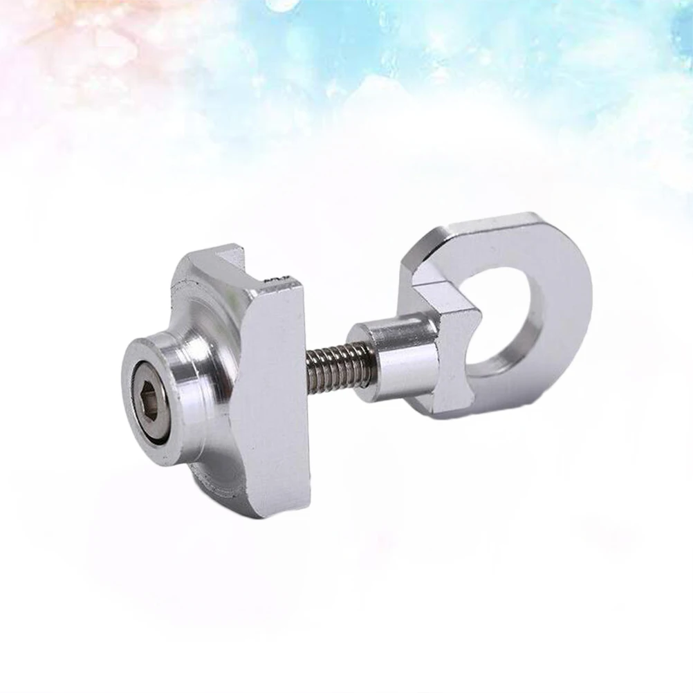 

Chain Adjuster Fastener Bolt Bike Tensioner Refit Silver Color Single Cycling Tool