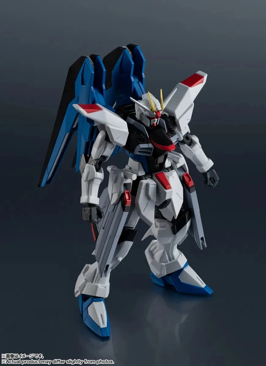 Official Genuine In Stock Bandai Gundam Universe Zgmf-X10A Freedom Gundam Renewal Figure Anime Mobile Suit Gundam Seed Model Toy