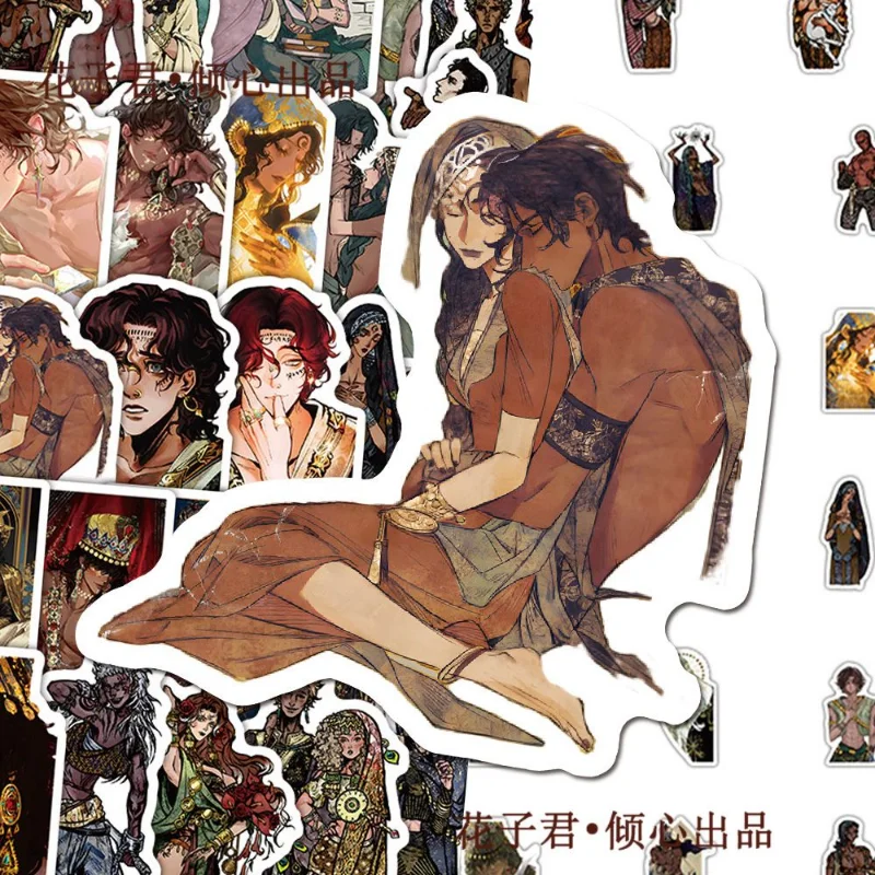 63pc Sultan Game Stickers - High-Quality Character DIY Laptop Desktop Decorations Gifts, Anime/manga Collectibles