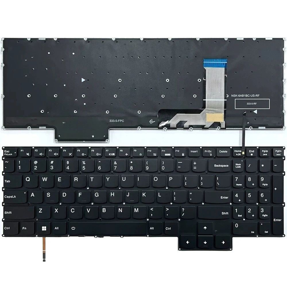 For Lenovo Legion Slim 5 16IRH8 16APH8 16AHP9 16ARP9 Laptop Keyboard Replacement