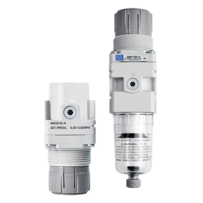 

SMC Type Pneumatic pressure regulating valve for gas source processor AR20 AW20 Pressure regulating valve With 6mm 8mm fitting