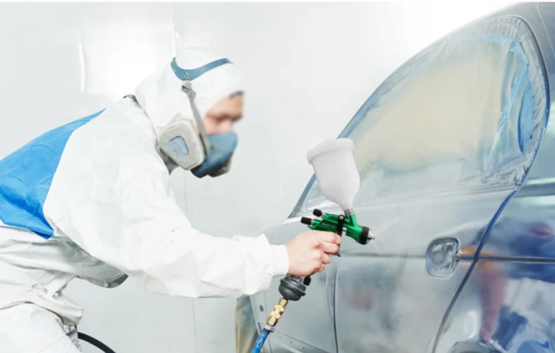 2023 جديد رذاذ الطلاء g u n 1.3 مللي متر فوهة ارتفاع ضغط البخاخة لطلاء السيارات لتقوم بها بنفسك بخاخ هوائي قابل للتعديل عرض الرش 600 #2