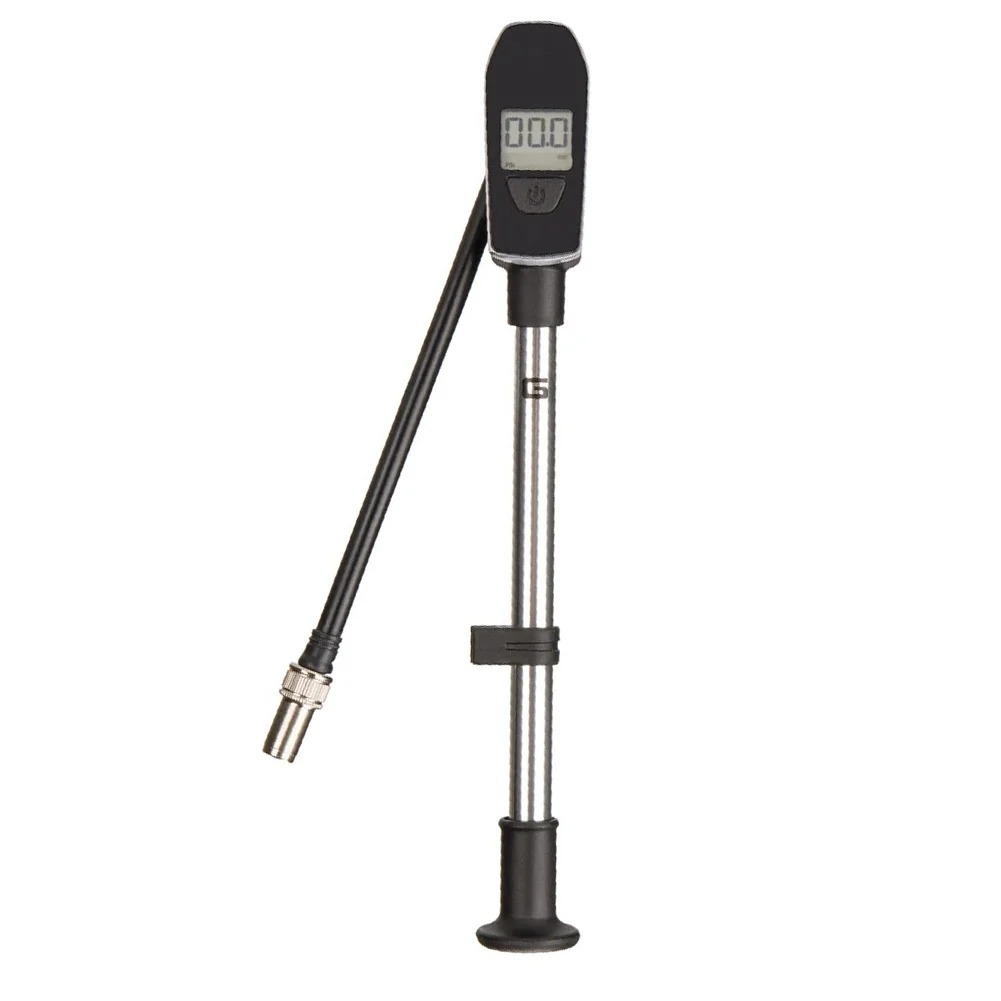 Bicycle Shock Pump With Pressure Gauge Mountain Bike Suspension Fork Portable Digital Pressure Tire Inflator Air Pump